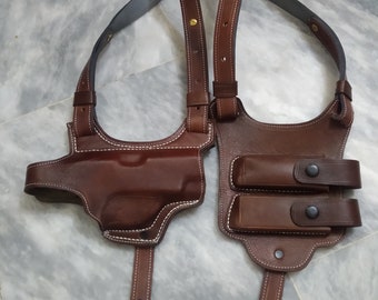 WoW Handcrafted holster for Taurus, beretta,Glock,Hi point and all 9mm & .45 cal with quality leather and design.