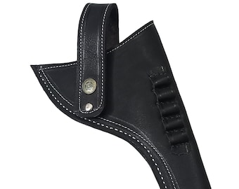 Handcrafted Leather Revolver Holster: Universal Clip, Style & Quality