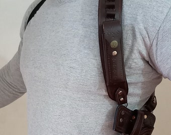 WoW Handcrafted Makarov & walter ppk aka 007 Stylish and quality leather shoulder Holster