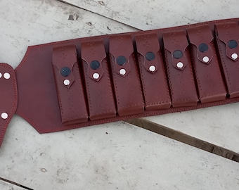 Impressive Handcrafted 8 magzine pouch belt holster for Tokarev (TT-33) m57 with Stylish and quality with unique attire