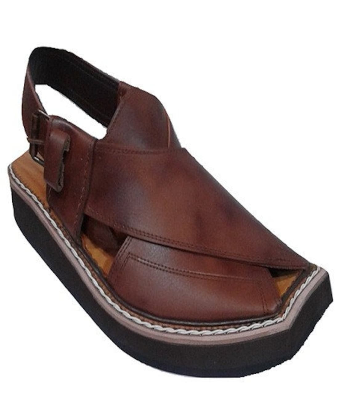 kc anand leather chappal