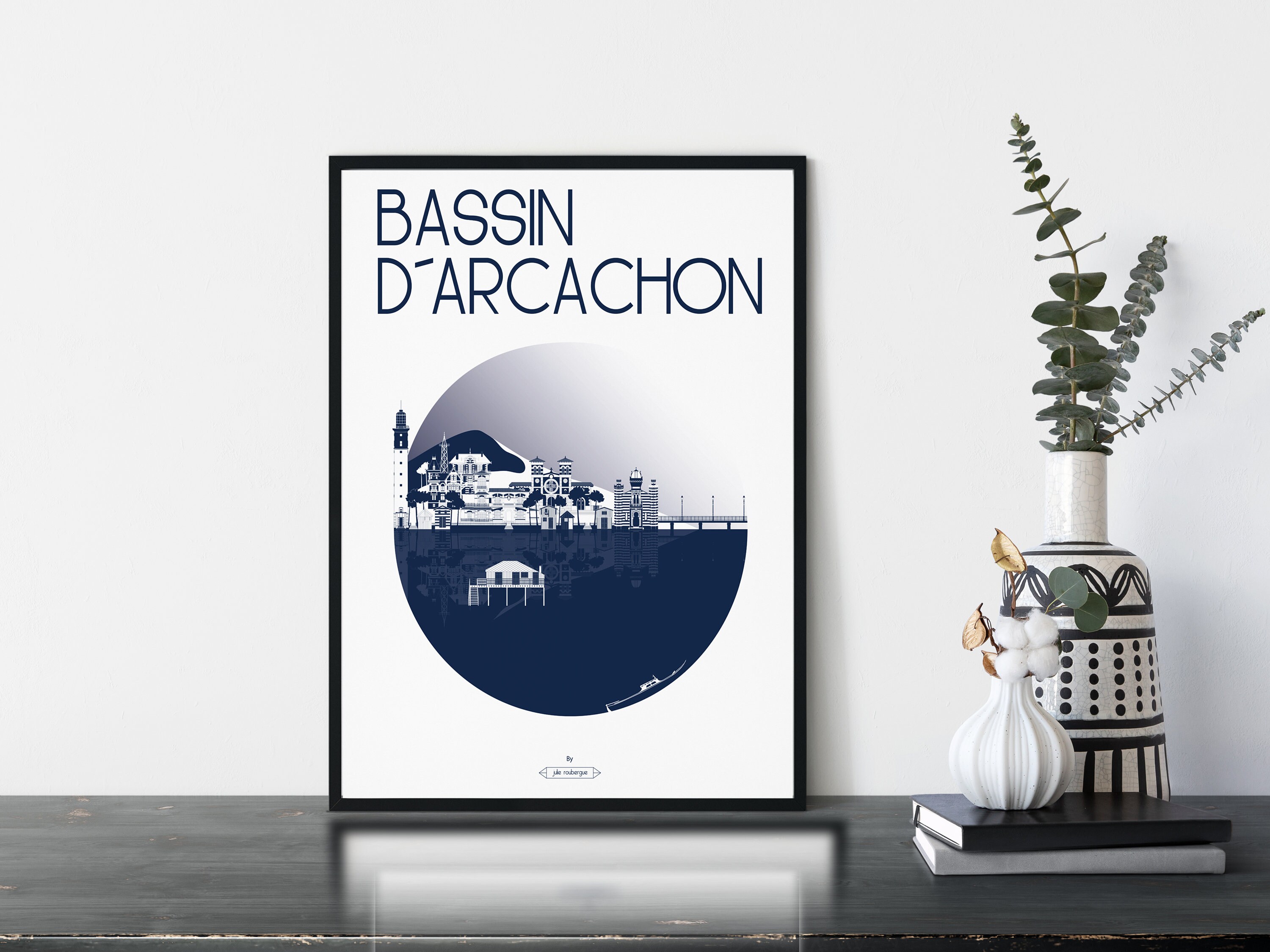 Affiche Murale et Décorative Arcachon, La Ville