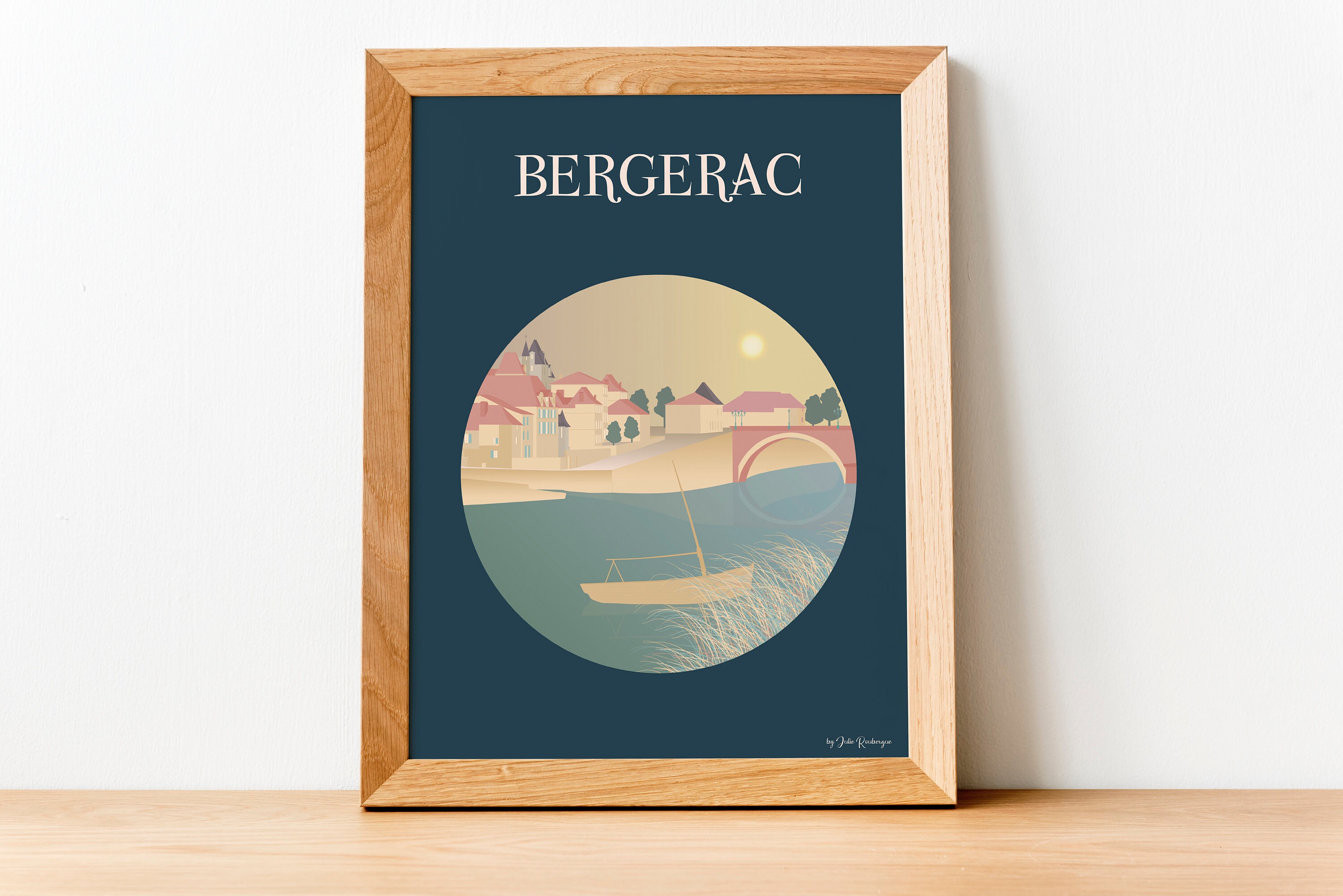 Affiche Murale et Décorative Bergerac