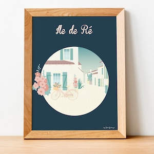 Póster de viaje Isla de Ré