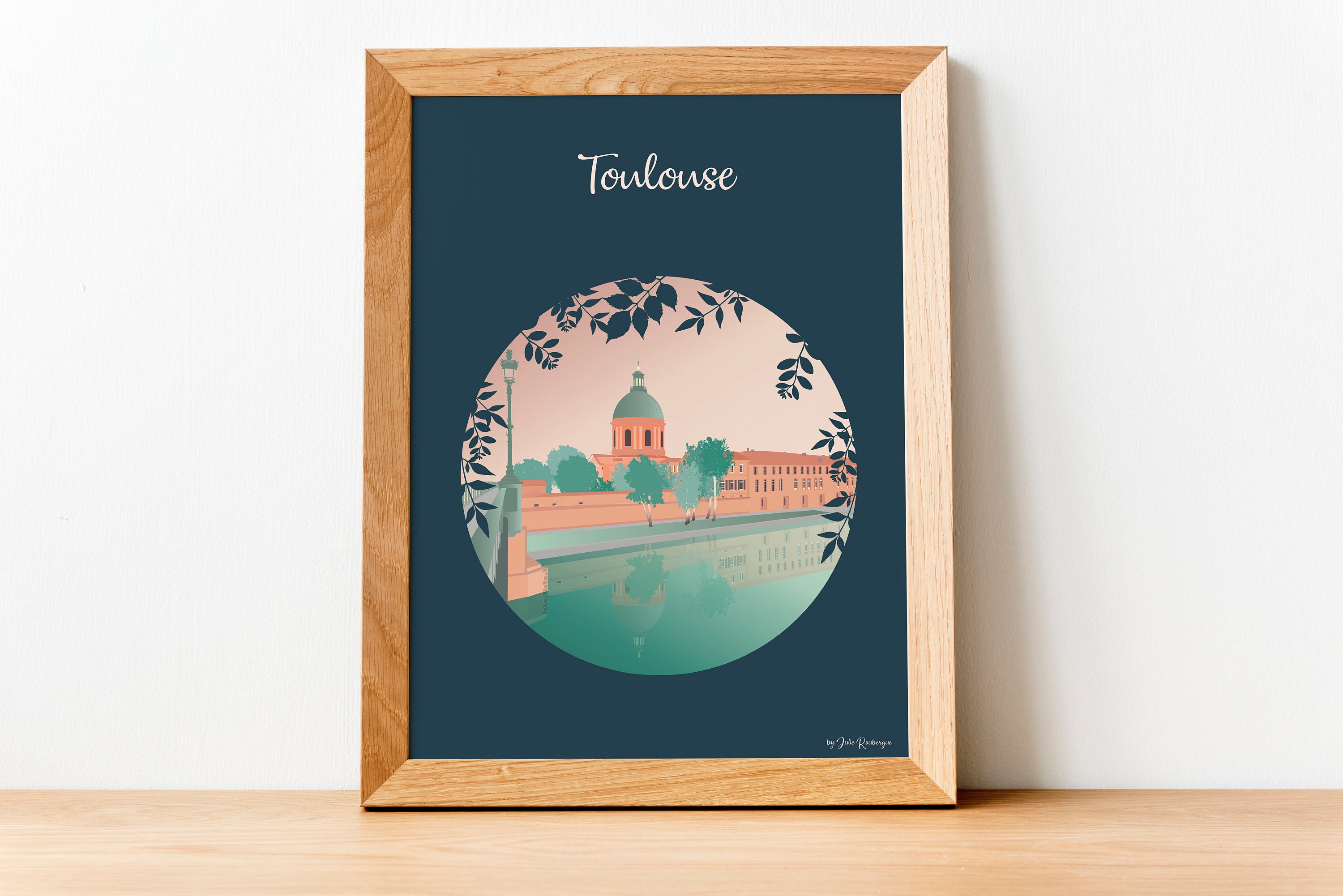 Affiche Murale et Décorative Toulouse, La Chapelle de Grave