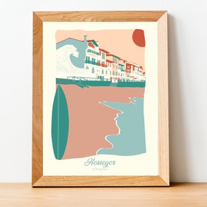 Hossegor-Reiseplakat, La Centrale