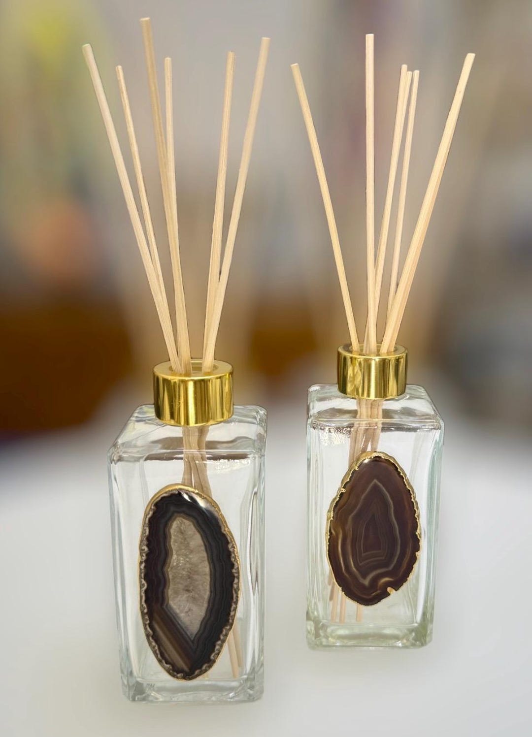You Choose Luxury Reed Diffuser, Unique Reed Diffuser, Unique Agate ...
