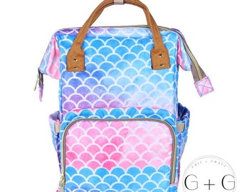 the little mermaid diaper bag