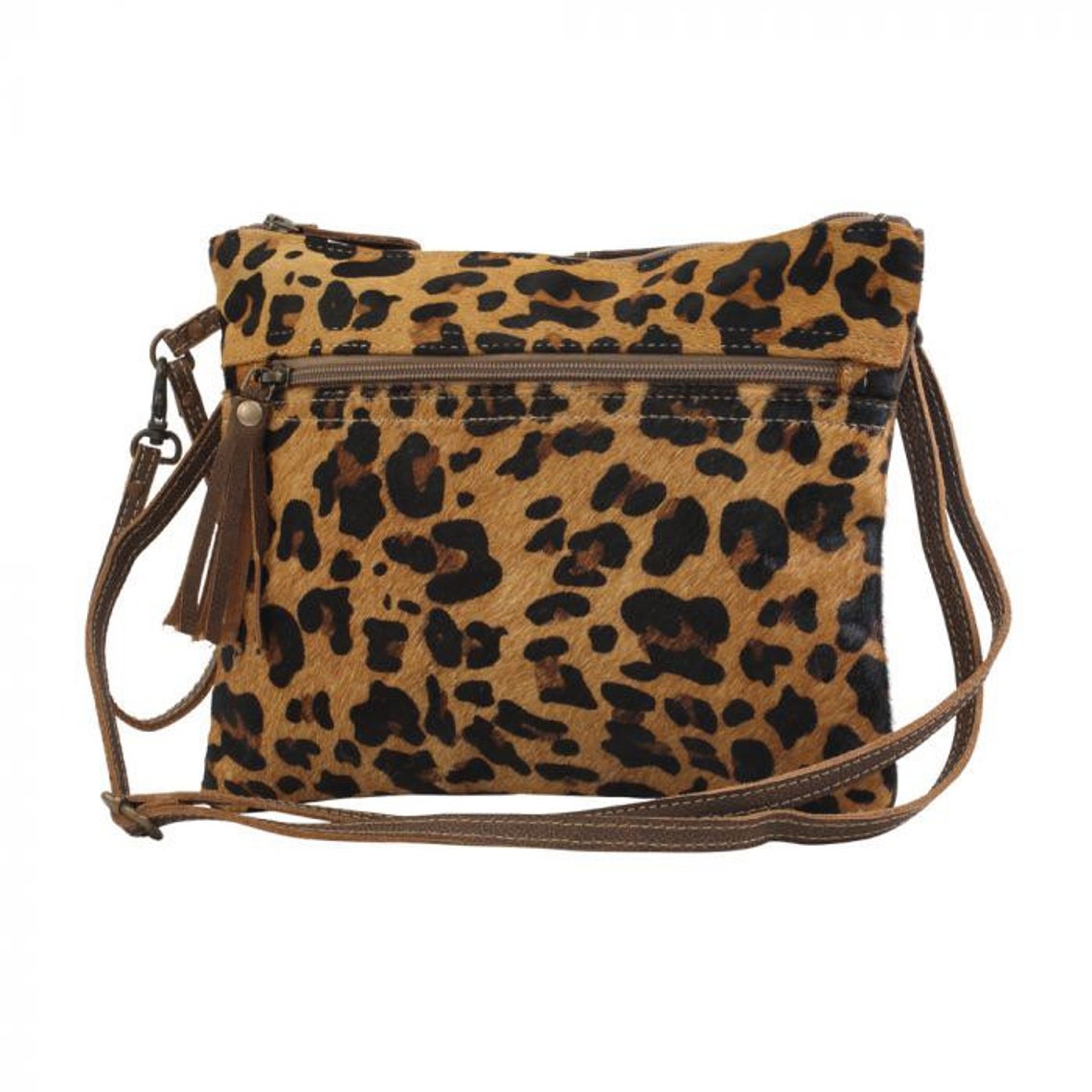 Leopard Crossbody Bag Myra Bag Crossbody Purse Purse Etsy