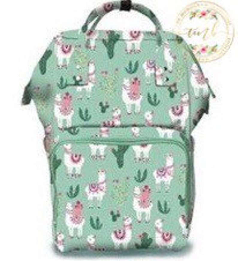 Llama Diaper Backpack
