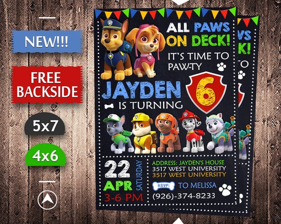 Paw Patrol Invitation, Paw Patrol Birthday, Paw Patrol Invite, Paw Patrol Get together, Paw Patrol Printable, Paw Patrol Electronic, Paw Patrol Card image about Printable Paw Patrol Invitations identified as Paw Patrol Invitation, Paw Patrol Birthday, Paw Patrol Invite, Paw Patrol Bash, Paw Patrol Printable, Paw Patrol Electronic, Paw Patrol Card