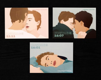 Skam/Druck Postcards - Evak, Datteo I Fanart I Illustrations