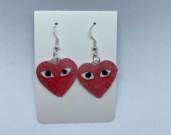 comme des garcons earrings
