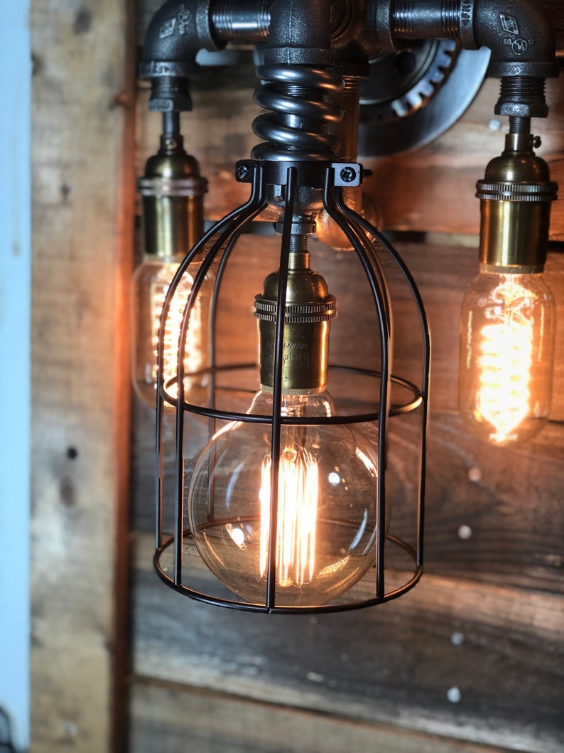 Edison Wall sconce/Edison sconce/Edison Wall light/Rustic Etsy