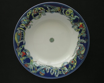 Deep Plate * LOOPING * from the Series VOYAGE by Suisse Langenthal, Made in Switzerland