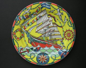 Dinner Plate * SAILING * from the Series VOYAGE by Suisse Langenthal, Made in Switzerland