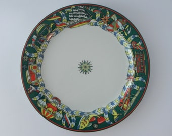 Dinner Plate * TRANSIT * from the Series VOYAGE by Suisse Langenthal, Made in Switzerland