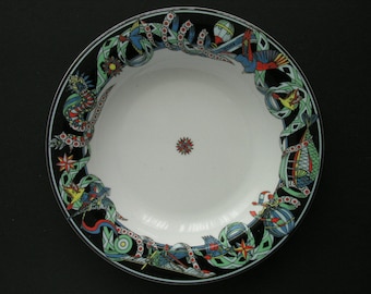 Deep Plate * LOOPING * from the Series VOYAGE by Suisse Langenthal, Made in Switzerland