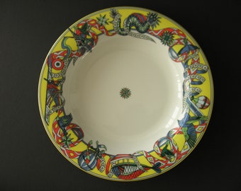 Deep Plate * LOOPING * from the Series VOYAGE by Suisse Langenthal, Made in Switzerland