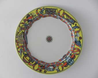 Dinner Plate * TRANSIT * from the Series VOYAGE by Suisse Langenthal, Made in Switzerland