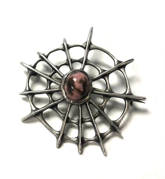 Vintage Uni David Andersen “Spider’s Web” Thulite… - image 1