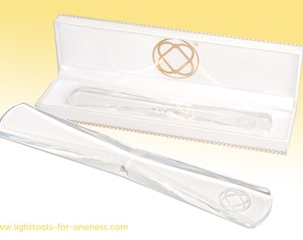 Wand of Oneness, Crystal Energy Healing Tool, LightTools Instrument