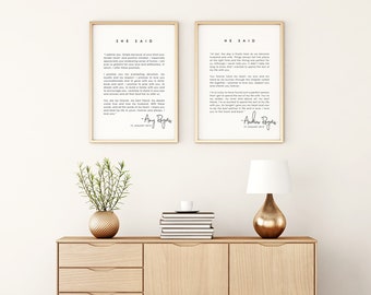 Printed Wedding Vows Etsy