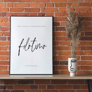 Greek Quote Print - Filotimo - Funny Greek Print - Greek Art