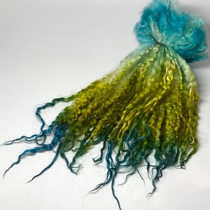 Hand Dyed " Everglades " Masham Locks, 50g