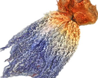 Hand Dyed “Horizon” Masham Locks, 50g