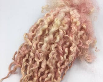 Pale Pink Mix Masham Locks, 50g