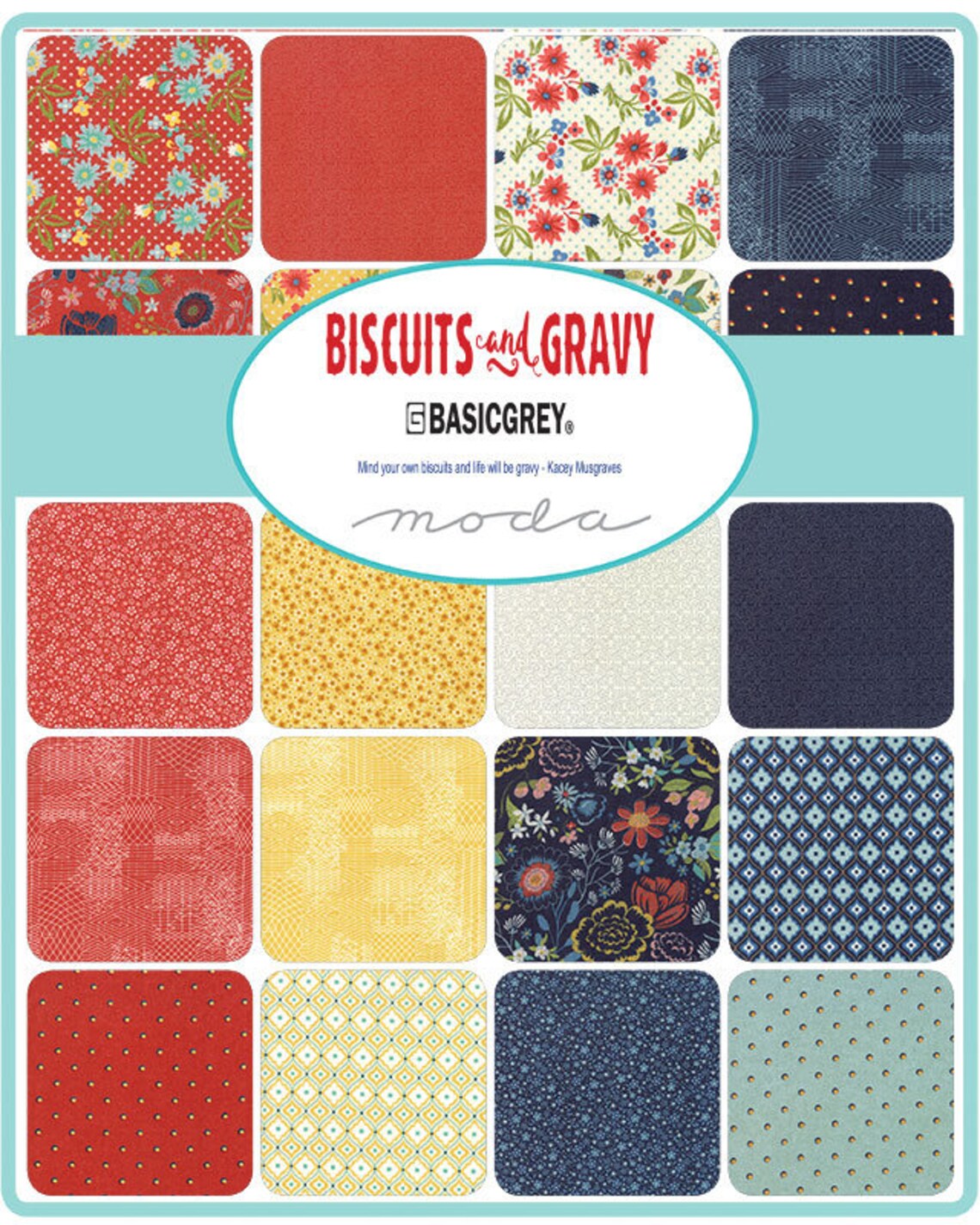 3048011 BISCUITS AND GRAVY by Basic Grey Moda Etsy