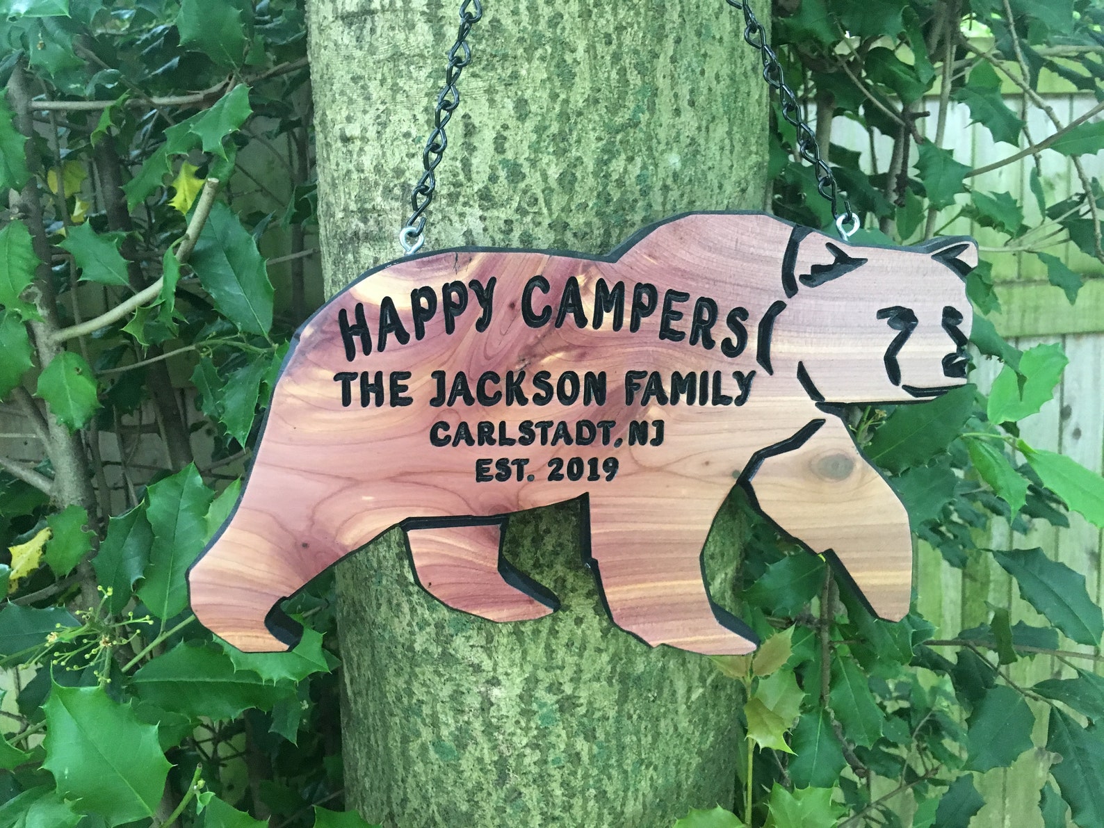 Personalized Camping Sign Custom Camping Sign Personalized Etsy
