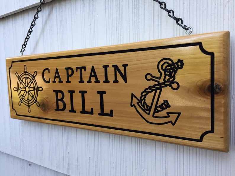 Personalized Boat Plaque Custom Boat Signs Boat Name Sign Etsy