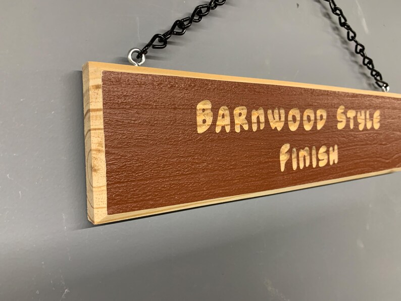 Custom Carved Rustic Sign Barnwood Style Rough Sawn Surface Create Your ...