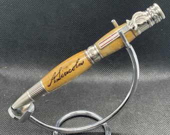 Lincoln Gettysburg Witness Tree wood pen