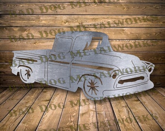 Download Chevy Truck Drawing Etsy