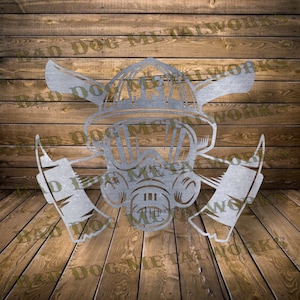 Bombero Lucky 13 Dxf/Svg - Descarga digital de Bad Dog Metalworks - Láser CNC Plasma Waterjet - Bombero Svg - Bombero Dxf para CNC