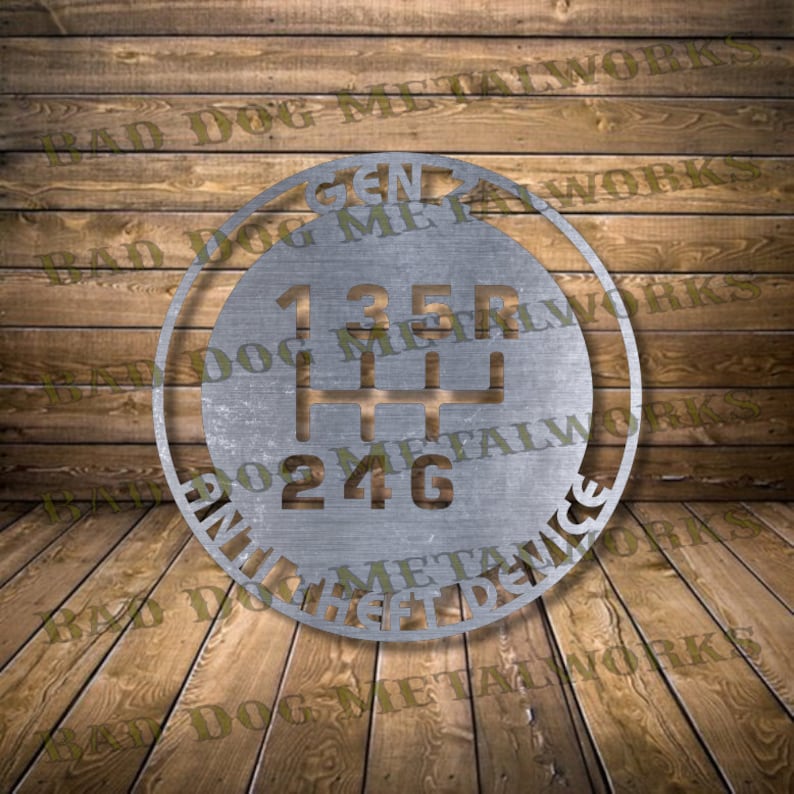 Gen Z Antitheft Device Svg and Dxf Bad Dog Metalworks Etsy