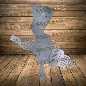 Spark Plug Girl Svg/Dxf - Bad Dog Metalworks Download digital - Laser CNC Plasma Waterjet - Mecânico Dxf - Mecânico Svg - Pinup Svg