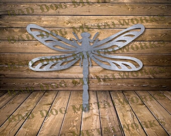 Dragonfly Svg Dragonfly Dxf File for CNC Plasma - Bad Dog Metalworks Digital Download - CNC Plasma Laser Waterjet - Garden Svg - Nature Svg