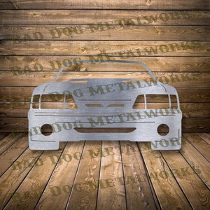 1990 Mustang Front End Svg/Dxf - Descarga digital de Bad Dog Metalworks - Láser CNC Plasma Waterjet - Coche Dxf - Mustang Dxf - Coche Svg