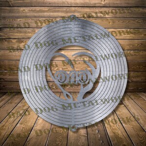 Dad Wind Spinner Dxf/Dad Wind Spinner Svg - Bad Dog Metalworks Digital Download - CNC Plasma Laser Waterjet - Father&#39;s Day Wind Spinner Dxf