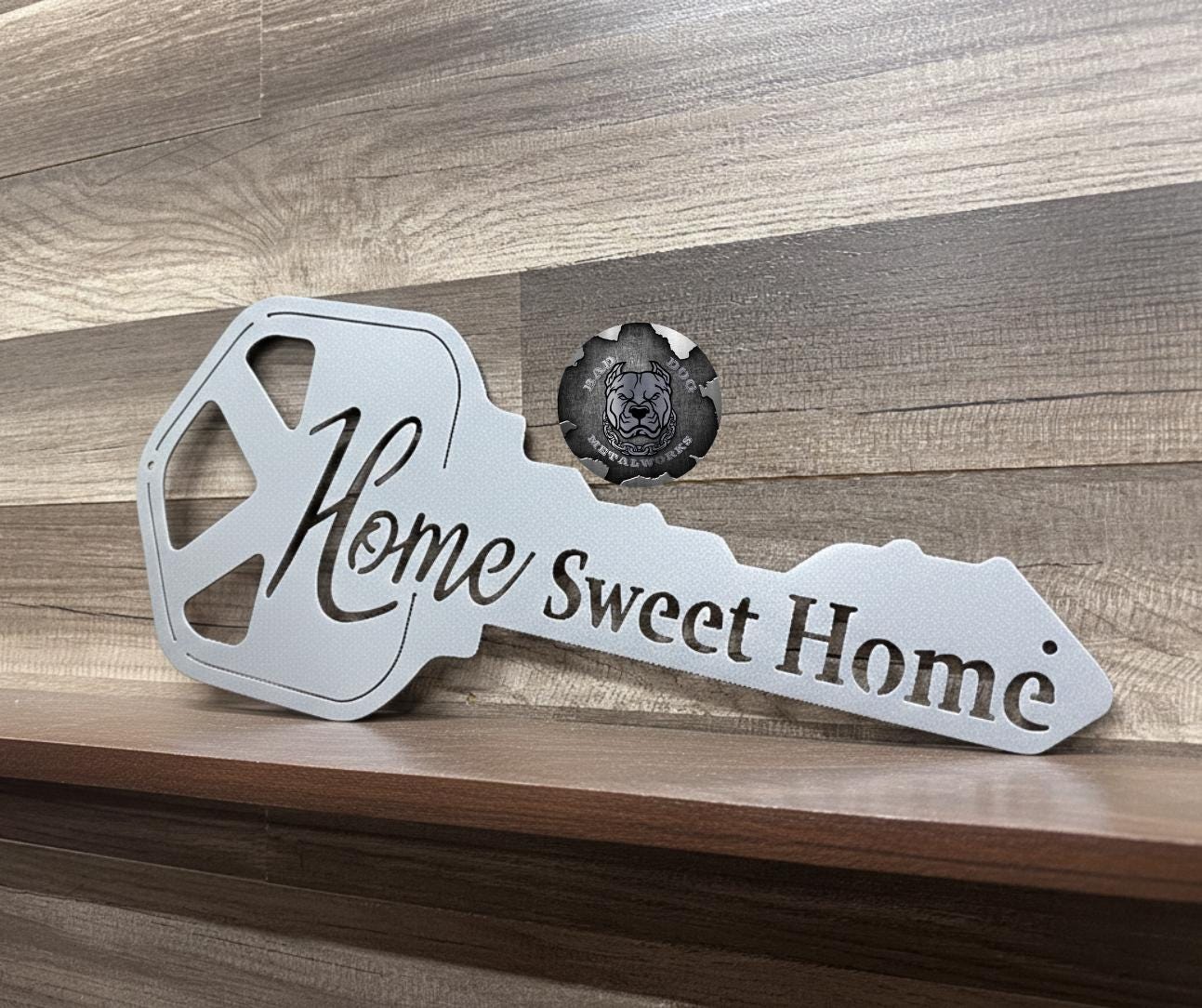 Home Sweet Home Key - Bad Dog Metalworks Home Decor - Housewarming ...