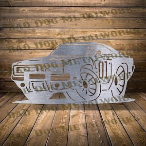 General Lee Hot Rod Svg/Dxf - Download digitale Bad Dog Metalworks - Laser CNC Plasma Waterjet - Auto Dxf - Auto Svg - Dukes of Hazzard Dxf