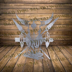 Tête de mort vache Longhorn Dxf/Svg - téléchargement numérique Bad Dog Metalworks - Laser CNC Plasma jet d'eau - crâne de vache Svg - crâne de vache Dxf - Dxf Longhorn