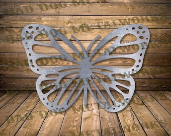 Garden Butterfly Svg - Butterfly Dxf - Bad Dog Metalworks Digital Download - Lasesr CNC Plasma Waterjet - Garden Dxf Garden Svg