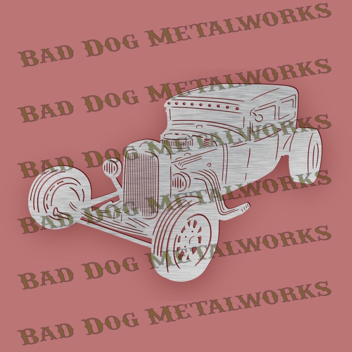 Rat Rod SVG/DXF Vector Art Digital Download Laser Cut | Etsy