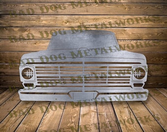 1969 Ford Truck Dxf/Svg - Bad Dog Metalworks Digital Download - Laser CNC Plasma Waterjet - Dxf Files for CNC Plasma - Truck Svg - Truck Dxf