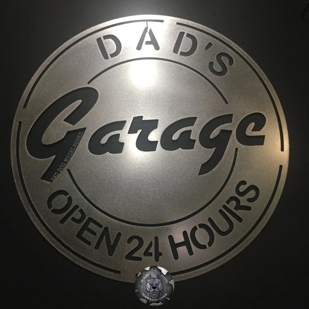 Wall Hangings Wall Décor Home Décor 3D Metal Sign Metal Art Mancave